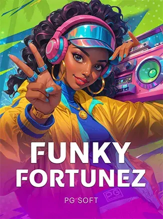 ภาพประกอบเกมสล็อต Funky Fortunez จากค่าย PG Soft